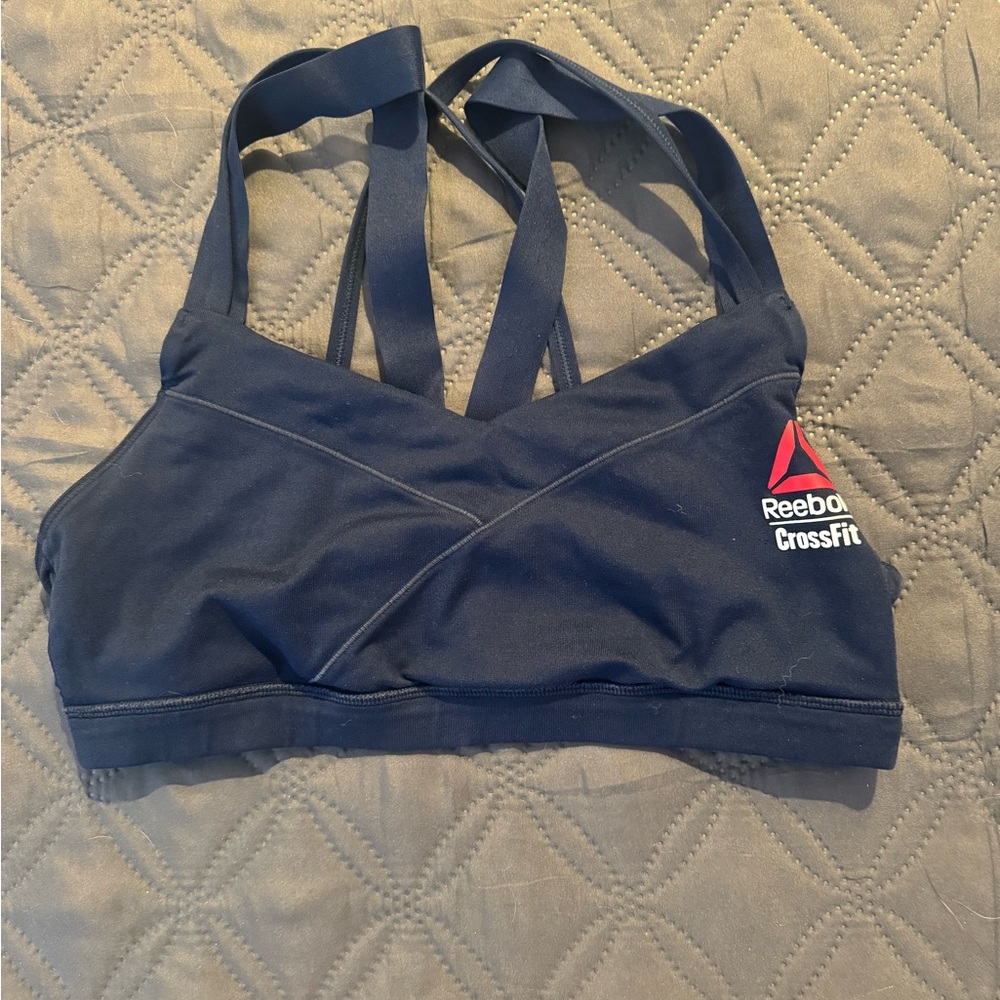 Reebok CrossFit Navy Sports Bra